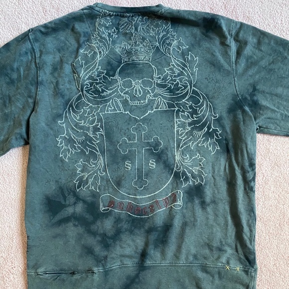 Subscript Long Sleeve Designer Sweatshirt - Picture 2 of 6